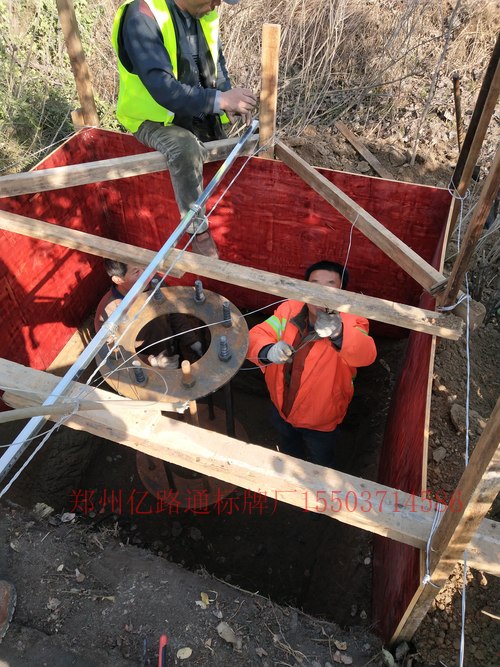 標(biāo)桿基礎(chǔ)預(yù)埋施工